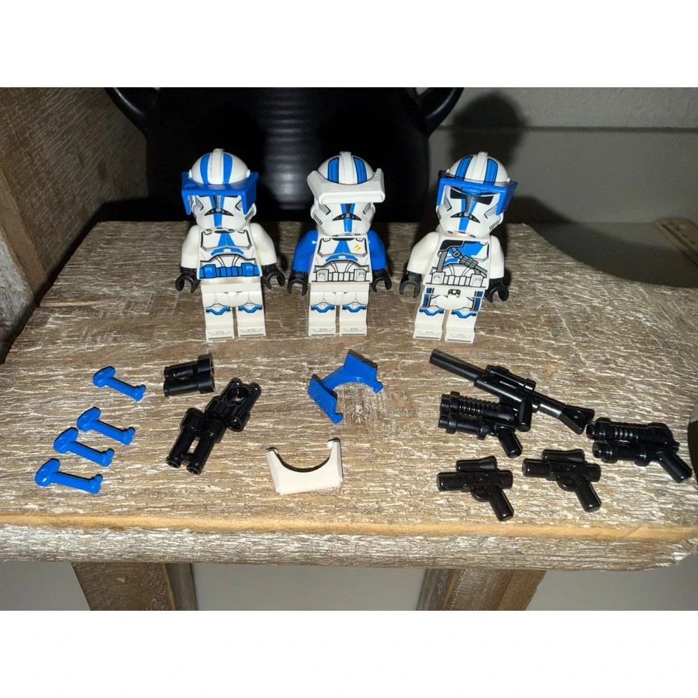 LEGO Star Wars 501st Legion Minifigures Captain Rex Officer Specialist Lot